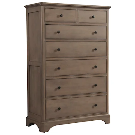 Transitional 7-Drawer Chest